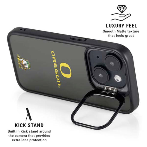University of Oregon Ducks iPhone 14 Plus Kickstand Case