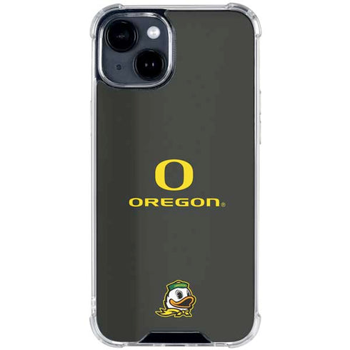 University of Oregon Ducks iPhone 15 Clear Case