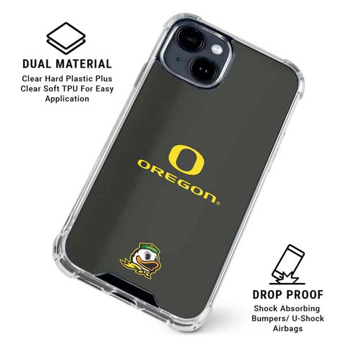 University of Oregon Ducks iPhone 15 Clear Case