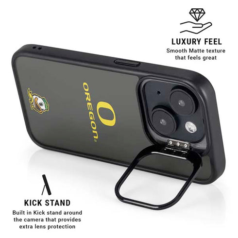 University of Oregon Ducks iPhone 15 Kickstand Case