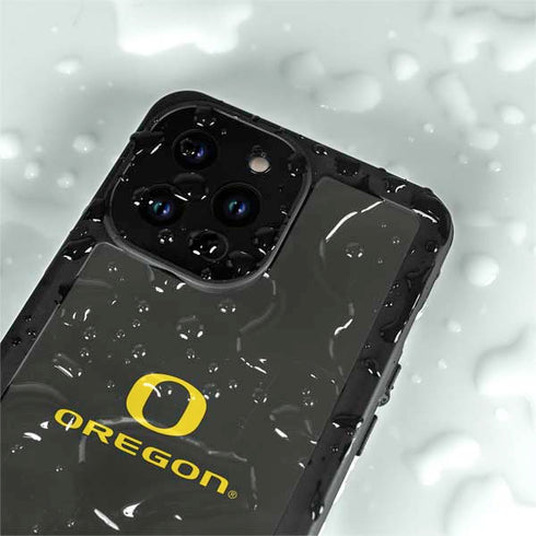 University of Oregon Ducks iPhone 15 Pro Waterproof Case