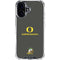 University of Oregon Ducks iPhone 16 Clear Case