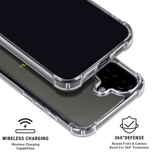 University of Oregon Ducks iPhone 16 Plus Clear Case