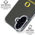 University of Oregon Ducks iPhone 16 Plus Clear Case