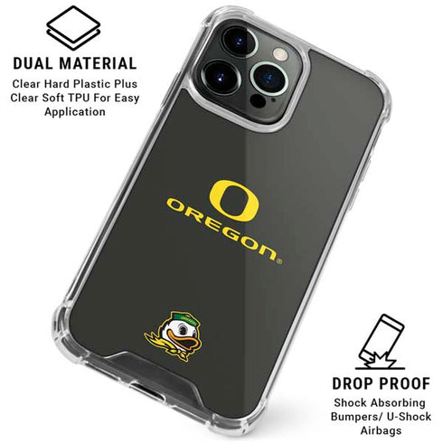 University of Oregon Ducks iPhone 16 Pro Clear Case