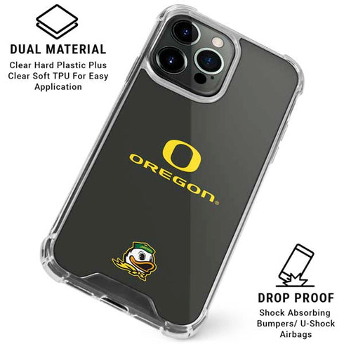 University of Oregon Ducks iPhone 16 Pro Max Clear Case