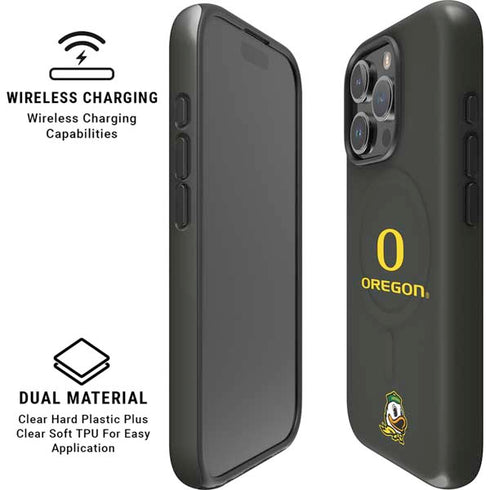University of Oregon Ducks iPhone 16 Pro Max Magsafe Impact Case