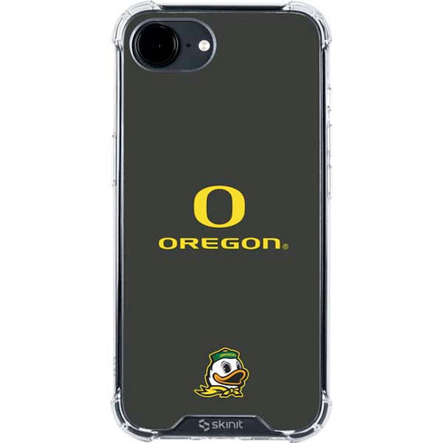 University of Oregon Ducks iPhone 16e Clear Case