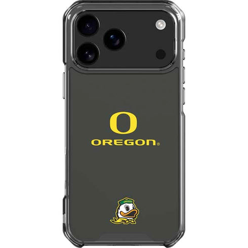 University of Oregon Ducks iPhone 18 Pro Max Clear Case