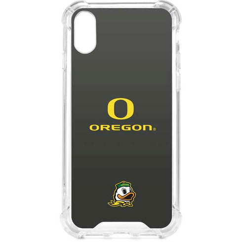 University of Oregon Ducks iPhone XS Clear Case