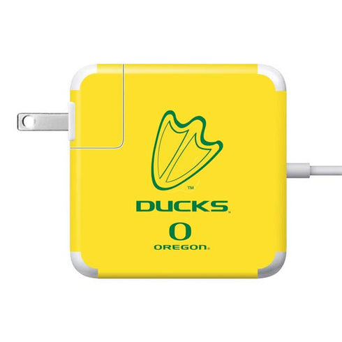 University of Oregon Ducks Logo 85W Power Adapter (15 and 17 inch MacBook Pro Charger) Skin
