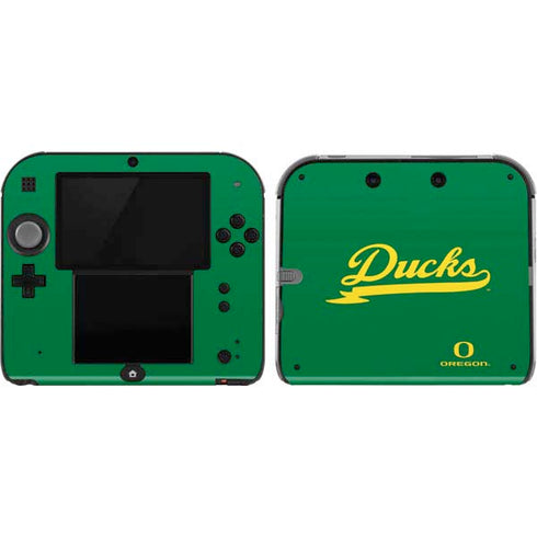 University of Oregon Ducks Logo and Wings Nintendo Skins