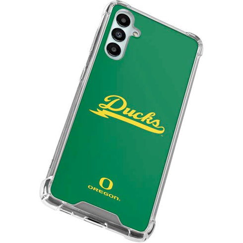 University of Oregon Ducks Logo and Wings Gabb Phone 4 Clear Case