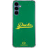 University of Oregon Ducks Logo and Wings Galaxy A35 5G Clear Case