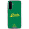 University of Oregon Ducks Logo and Wings Galaxy A36 5G Clear Case