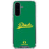 University of Oregon Ducks Logo and Wings Galaxy A36 5G Clear Case