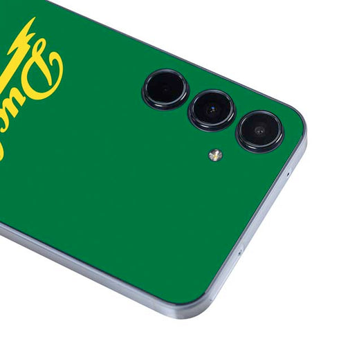 University of Oregon Ducks Logo and Wings Galaxy A55 5G Skin