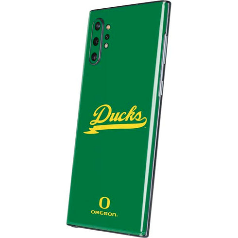 University of Oregon Ducks Logo and Wings Galaxy Note 10 Plus Skin