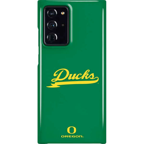 University of Oregon Ducks Logo and Wings Galaxy Cases