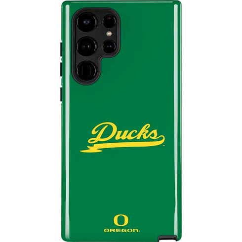University of Oregon Ducks Logo and Wings Galaxy S23 Ultra Pro Case