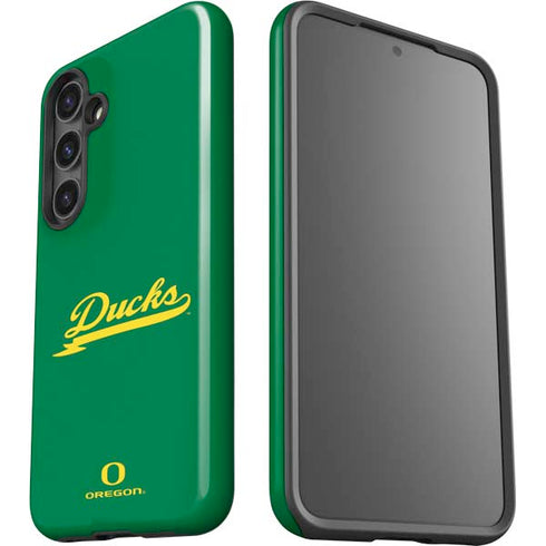 University of Oregon Ducks Logo and Wings Galaxy S25 Impact Case