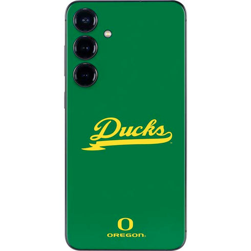 University of Oregon Ducks Logo and Wings Galaxy S25 Plus Skin