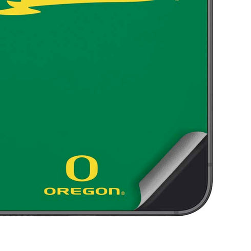 University of Oregon Ducks Logo and Wings Galaxy S25 Skin