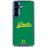 University of Oregon Ducks Logo and Wings Galaxy S25 Plus Clear Case