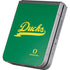 University of Oregon Ducks Logo and Wings Galaxy Z Flip6 Skin