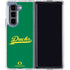 University of Oregon Ducks Logo and Wings Galaxy Z Fold5 5G Clear Case