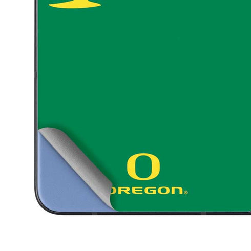University of Oregon Ducks Logo and Wings Galaxy Z Fold5 5G Skin