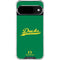 University of Oregon Ducks Logo and Wings Google Pixel 10 Clear Case