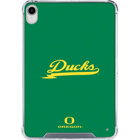 University of Oregon Ducks Logo and Wings iPad 11th Gen (2025) Clear Case