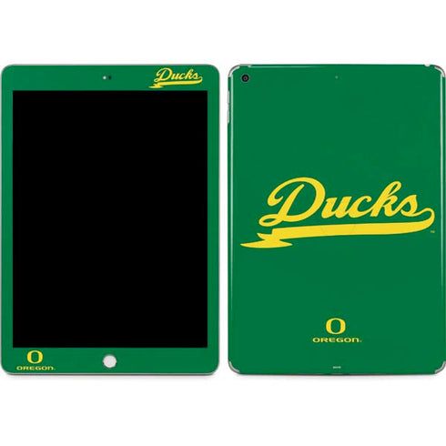 University of Oregon Ducks Logo and Wings Apple iPad Skin