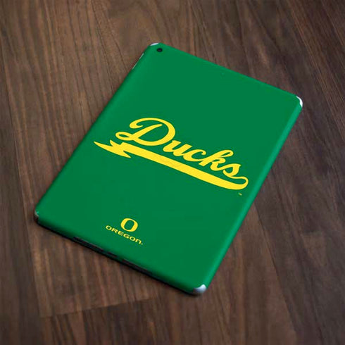University of Oregon Ducks Logo and Wings Apple iPad Skin