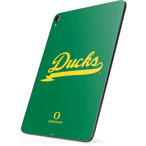 University of Oregon Ducks Logo and Wings Apple iPad Pro Skin