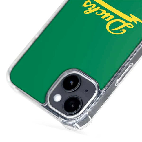 University of Oregon Ducks Logo and Wings iPhone 14 MagSafe Case