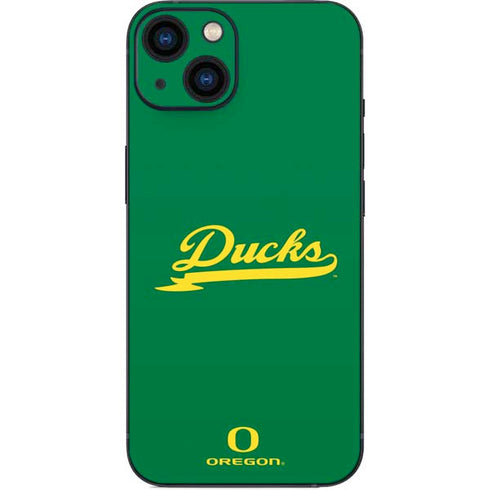 University of Oregon Ducks Logo and Wings iPhone Skins