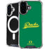 University of Oregon Ducks Logo and Wings iPhone 16 MagSafe Case