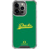 University of Oregon Ducks Logo and Wings iPhone 16 Pro Max Clear Case