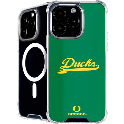 University of Oregon Ducks Logo and Wings iPhone 16 Pro Max MagSafe Case