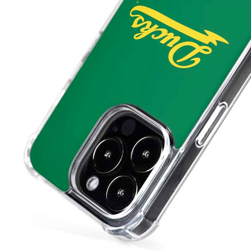 University of Oregon Ducks Logo and Wings iPhone 16 Pro Max MagSafe Case