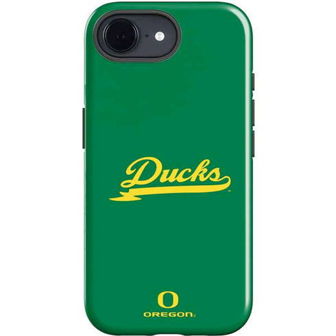 University of Oregon Ducks Logo and Wings iPhone 16e Impact Case