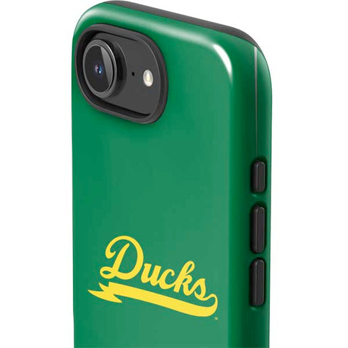 University of Oregon Ducks Logo and Wings iPhone 16e Impact Case