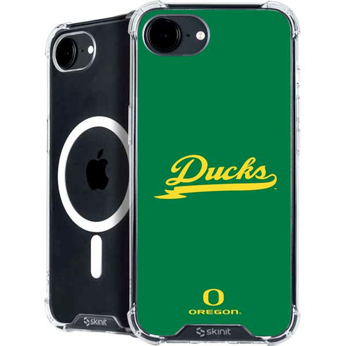 University of Oregon Ducks Logo and Wings iPhone 16e MagSafe Case