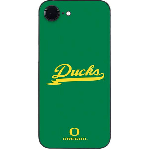 University of Oregon Ducks Logo and Wings iPhone 16e Skin
