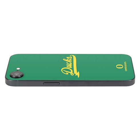 University of Oregon Ducks Logo and Wings iPhone 16e Skin