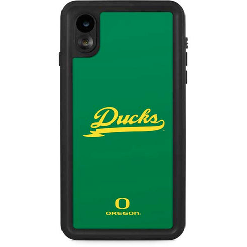 University of Oregon Ducks Logo and Wings iPhone Cases