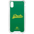 University of Oregon Ducks Logo and Wings iPhone XS Clear Case