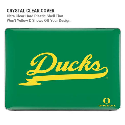 University of Oregon Ducks Logo and Wings MacBook Pro 14in (2021-24) Case plus Skin